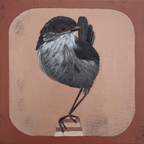 Wild And Free, Wren - Original Art-Original Art-Tania Lucas-Greenhouse Interiors Pty Ltd