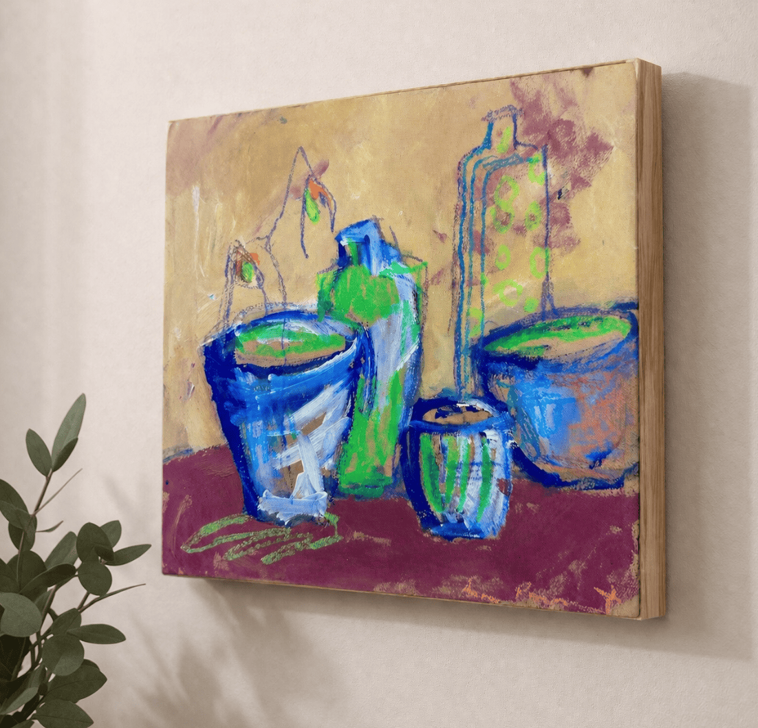 Pots 'N Things - Original Art-Original Art-Ann Rayment-Greenhouse Interiors Pty Ltd