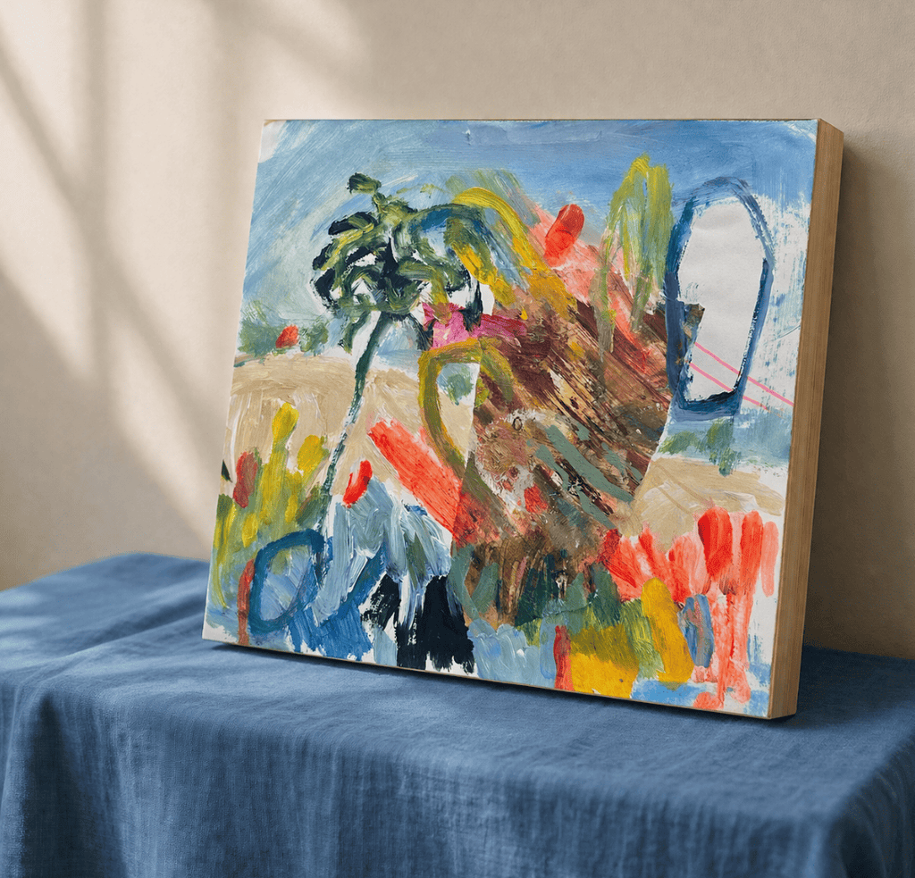 A Jug In The Landscape - Original Art-Original Art-Ann Rayment-Greenhouse Interiors Pty Ltd
