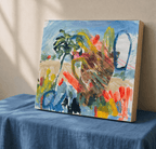 A Jug In The Landscape - Original Art-Original Art-Ann Rayment-Greenhouse Interiors Pty Ltd
