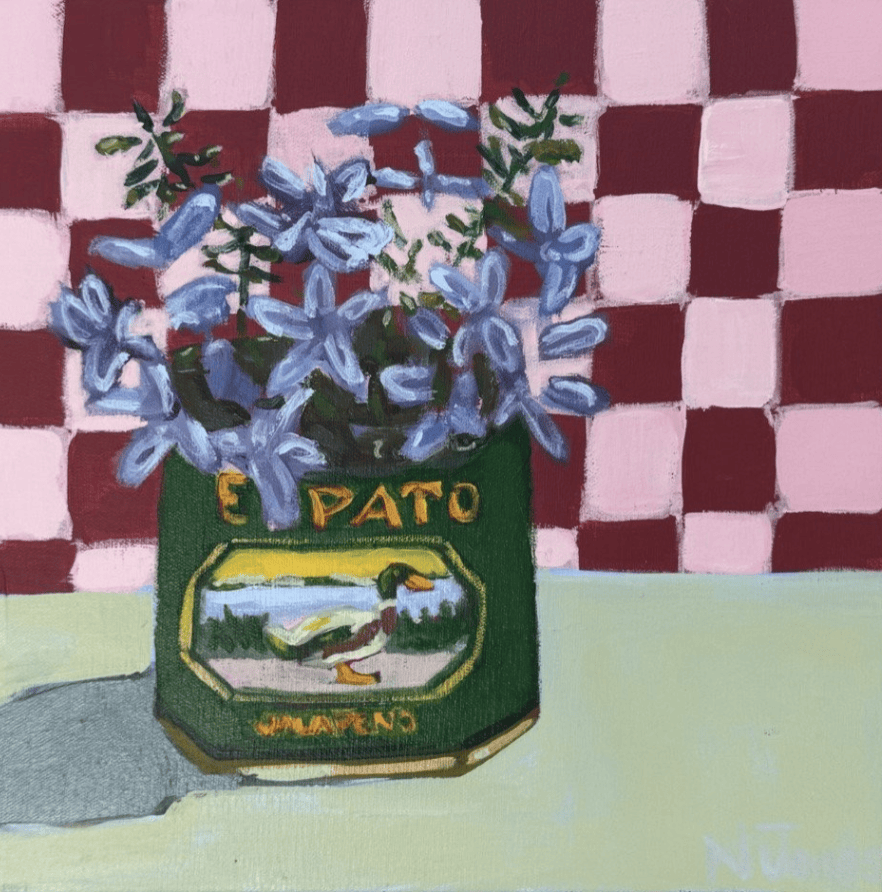 Check El Pato - Original Art-Original Art-Nicola Jones-Greenhouse Interiors Pty Ltd