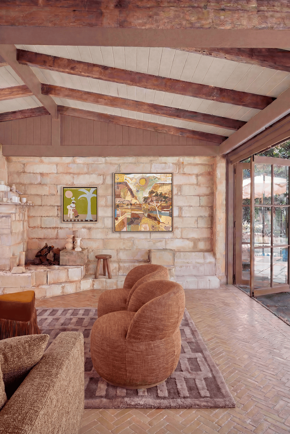 Rhythm Of The Outback - Original Artwork-Original Art-Greta Hounslow-Greenhouse Interiors Pty Ltd