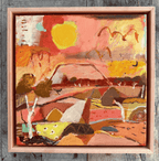 Kangaroo Sundown - Original Artwork