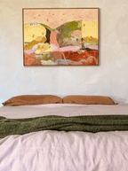 Angus and Long Hoof - Original Painting-Original Art-Little Anvil Studios-Greenhouse Interiors Pty Ltd