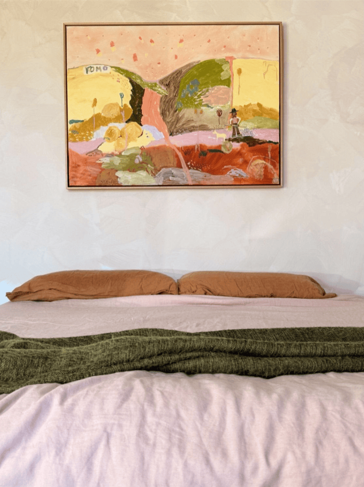 Angus and Long Hoof - Original Painting-Original Art-Little Anvil Studios-Greenhouse Interiors Pty Ltd