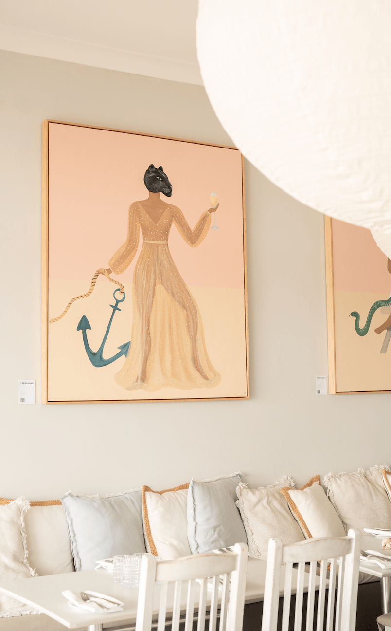 Anchor - Original Artwork-Original Art-Jasmine Forcadilla-Greenhouse Interiors Pty Ltd