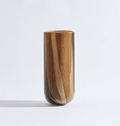 Candy Cylinder Chocolate Vase-Vases & Vessels-KAS-Greenhouse Interiors Pty Ltd