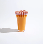 Kiki Pump Apricot Vase-Vases & Vessels-KAS-Greenhouse Interiors Pty Ltd