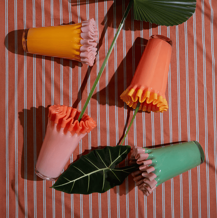Kiki Pump Forest Vase-Vases & Vessels-KAS-Greenhouse Interiors Pty Ltd