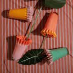 Kiki Pump Forest Vase-Vases & Vessels-KAS-Greenhouse Interiors Pty Ltd