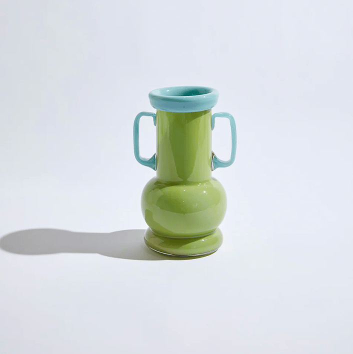 Loca Lime Vase-Vases & Vessels-KAS-Greenhouse Interiors Pty Ltd