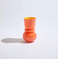 Toronto Small Orange Vase-Vases & Vessels-KAS-Greenhouse Interiors Pty Ltd