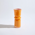 Toronto Large Apricot Vase-Vases & Vessels-KAS-Greenhouse Interiors Pty Ltd