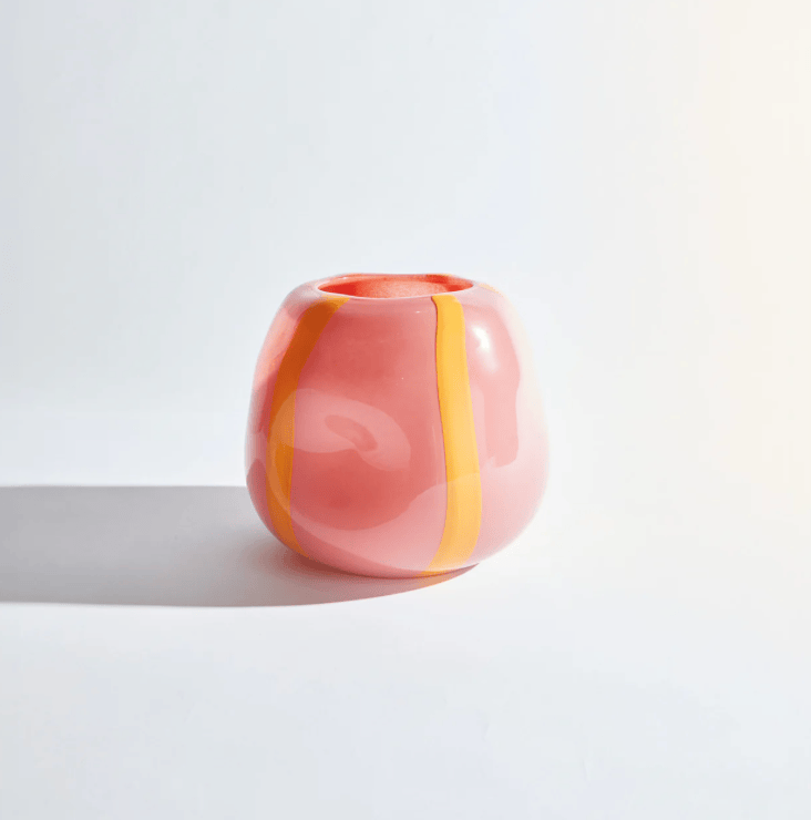 Candy Small Pink Vase-Ceramics-KAS-Greenhouse Interiors Pty Ltd