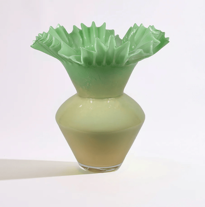 Aphrodite Vase Celadon-Vases & Vessels-KAS-Greenhouse Interiors Pty Ltd