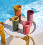 Carmel Green Vase-Vases & Vessels-KAS-Greenhouse Interiors Pty Ltd