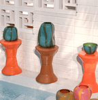 Candy Large Teal Vase-Vases & Vessels-KAS-Greenhouse Interiors Pty Ltd