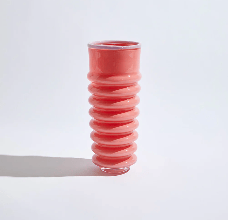 Soho Large Pink Vase-Vases & Vessels-KAS-Greenhouse Interiors Pty Ltd