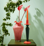 Melody Pink Vase-Vases & Vessels-KAS-Greenhouse Interiors Pty Ltd