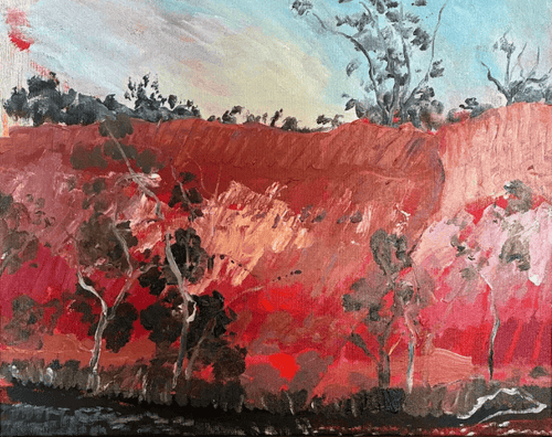 Red Cliffs - Original Art