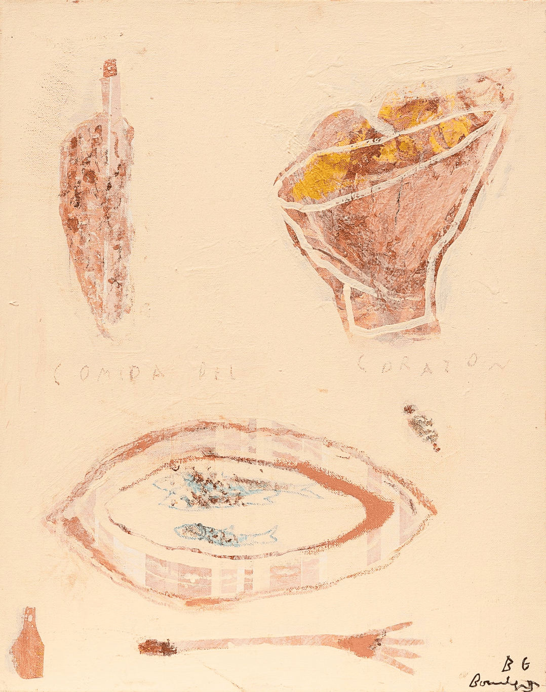 Lampara Sardines - Original Art