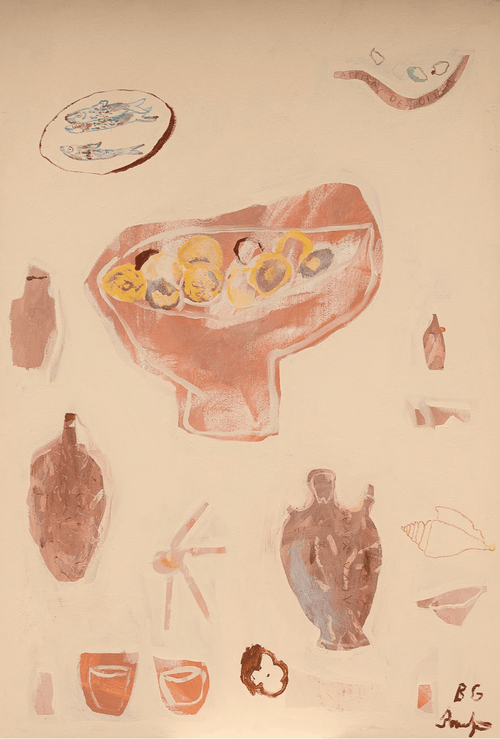 Lampara Wisdoms Food - Original Art