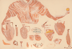 Lampara Heart Food - Original Art