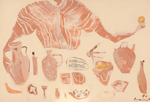 Lampara Heart Food - Original Art