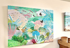 Underwater Love - Limited Edition Print-Prints-Janey Forbes-Greenhouse Interiors Pty Ltd