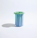 Buttercup Blue Vase-Vases & Vessels-KAS-Greenhouse Interiors Pty Ltd