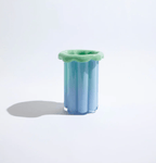 Buttercup Blue Vase-Vases & Vessels-KAS-Greenhouse Interiors Pty Ltd