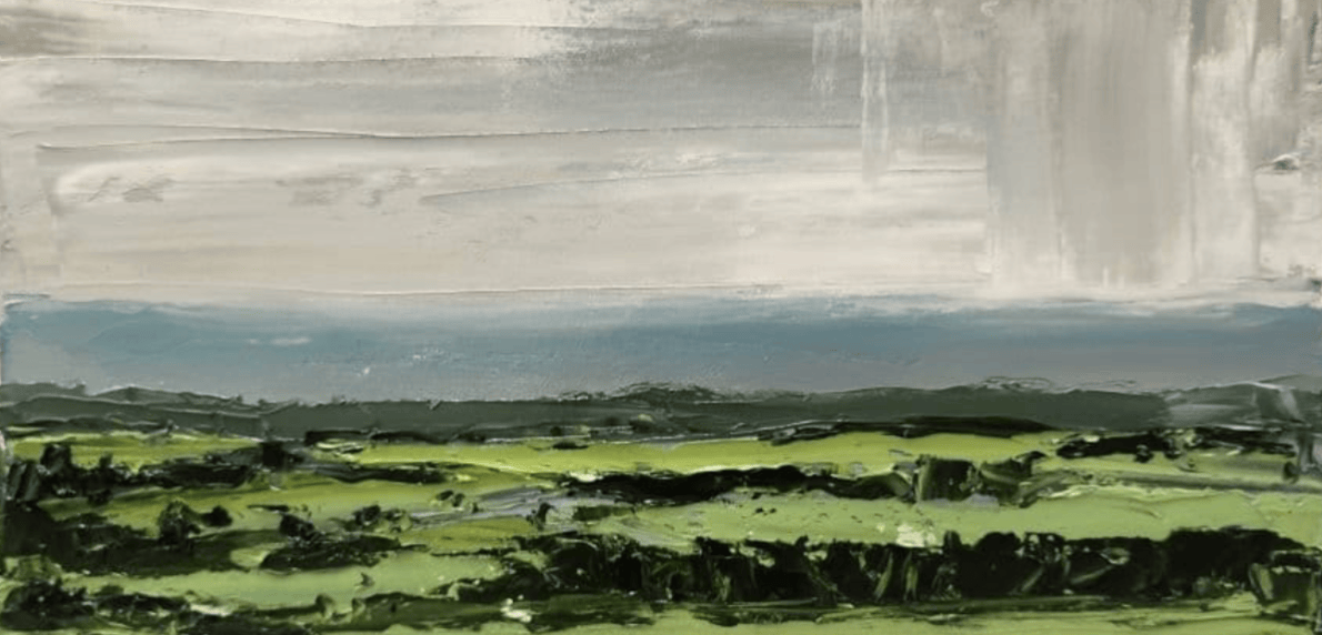 Ocean & Dusk - Original Art