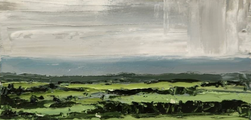Ocean & Dusk - Original Art