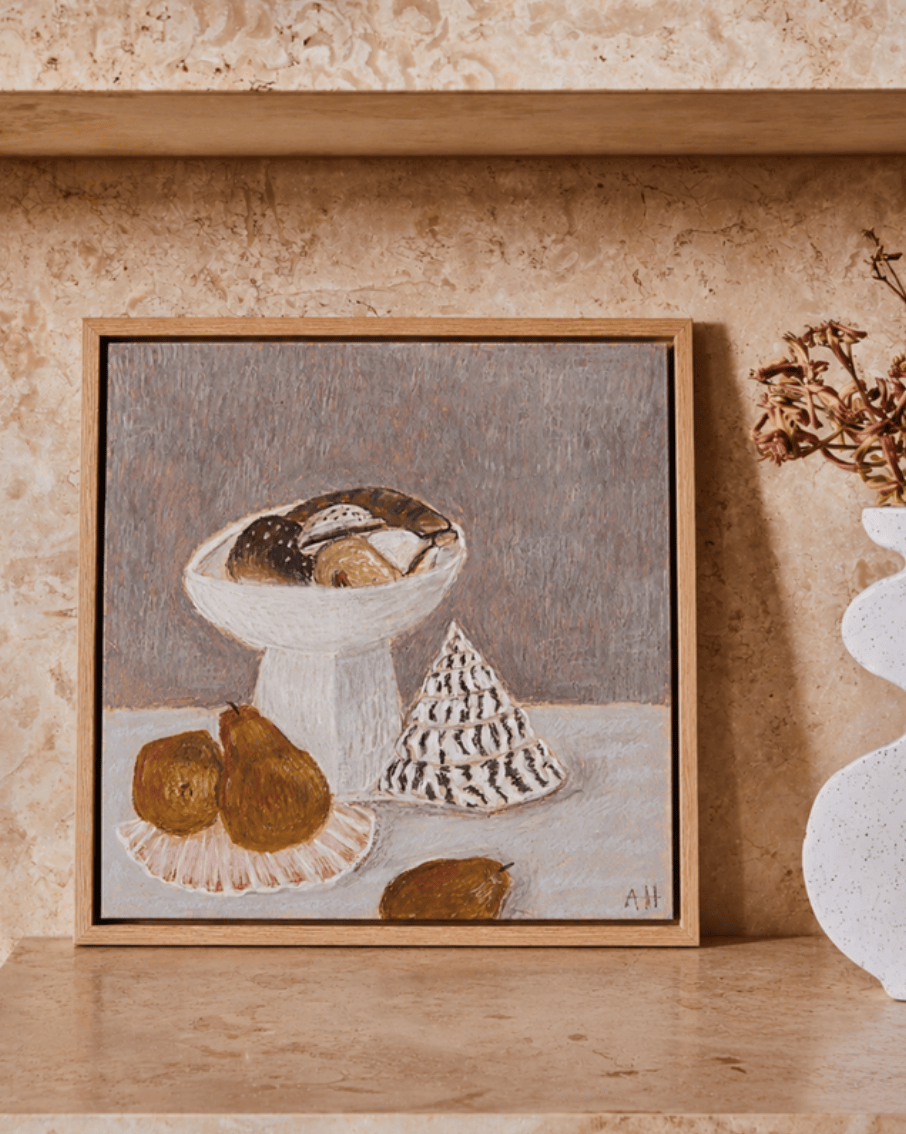 Corella Pears And Cowries - Original Art