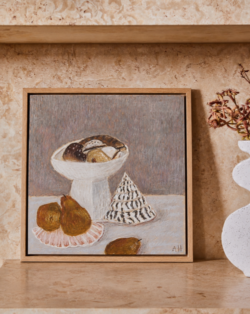 Corella Pears And Cowries - Original Art