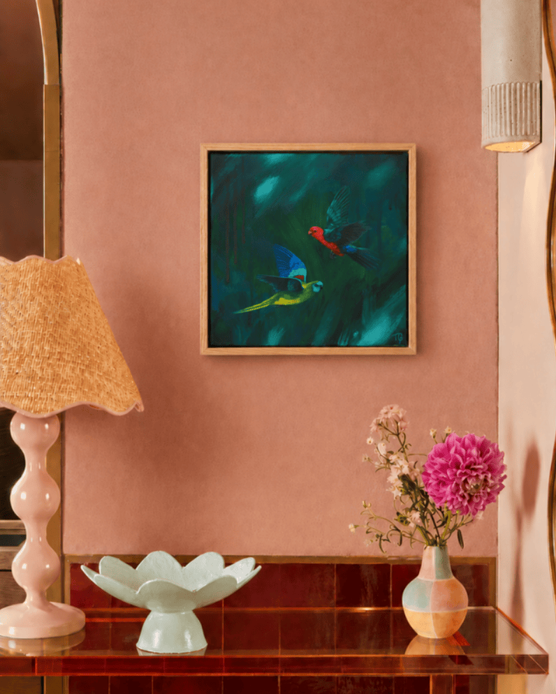 Parrot's Paradise - Original Art