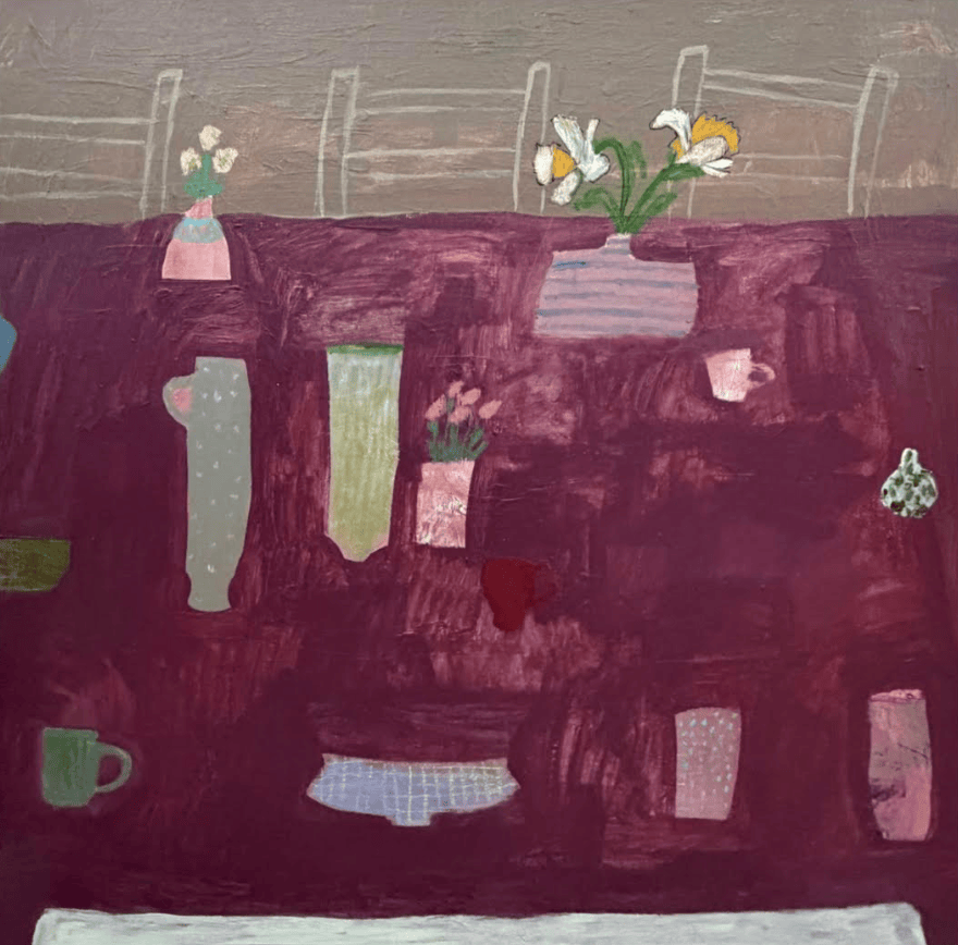 Graceful Dining - Original Art