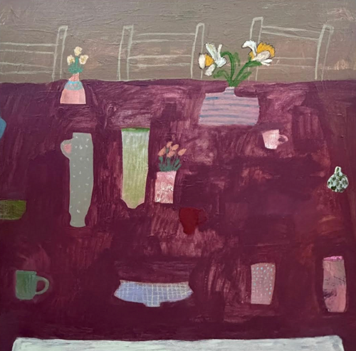 Graceful Dining - Original Art