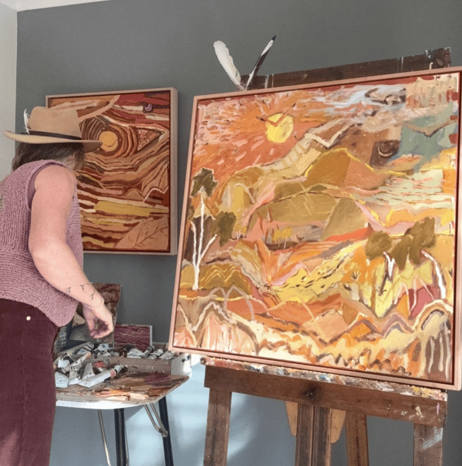 Echoes Through Red Dust - Original Artwork