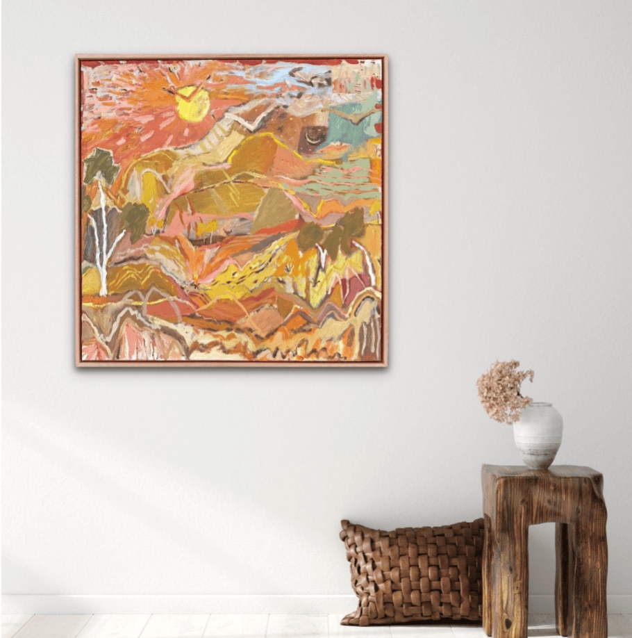 Echoes Through Red Dust - Original Artwork