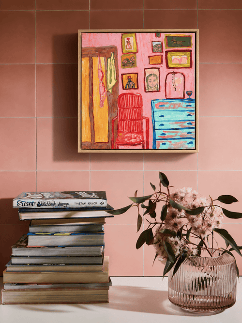 Anouk's Bedroom - Original Art
