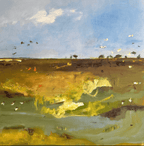 Wetlands Green - Original Art