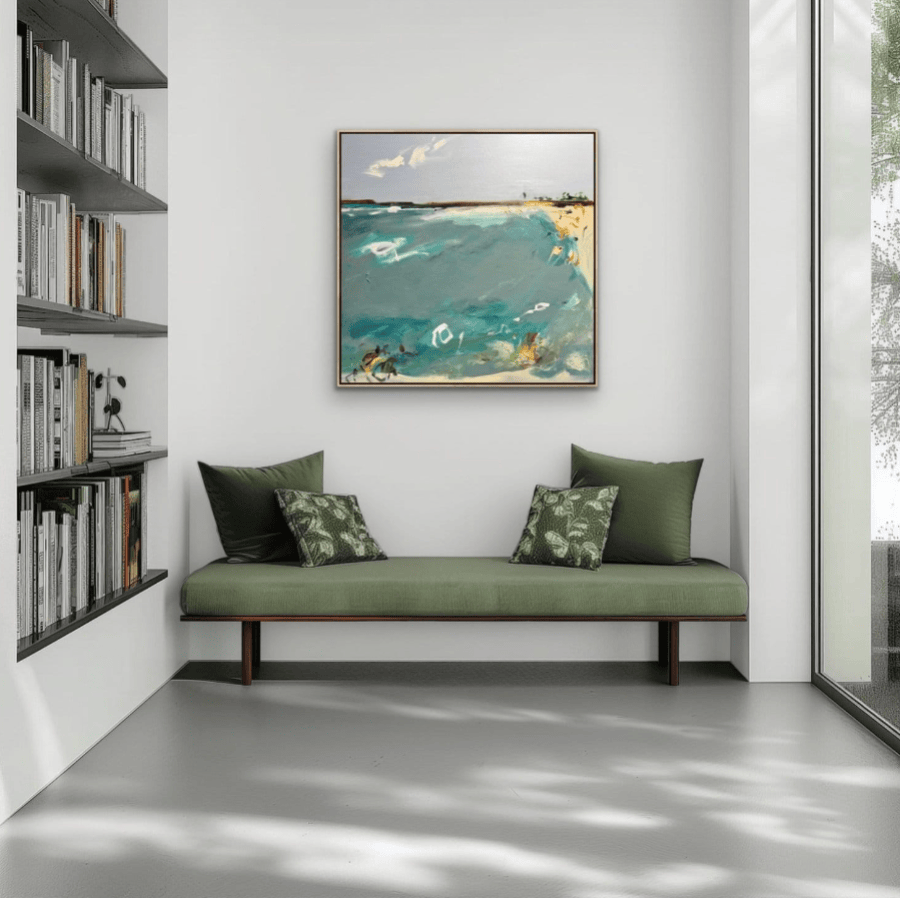 Beachside Azure - Original Art