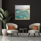 Beachside Azure - Original Art