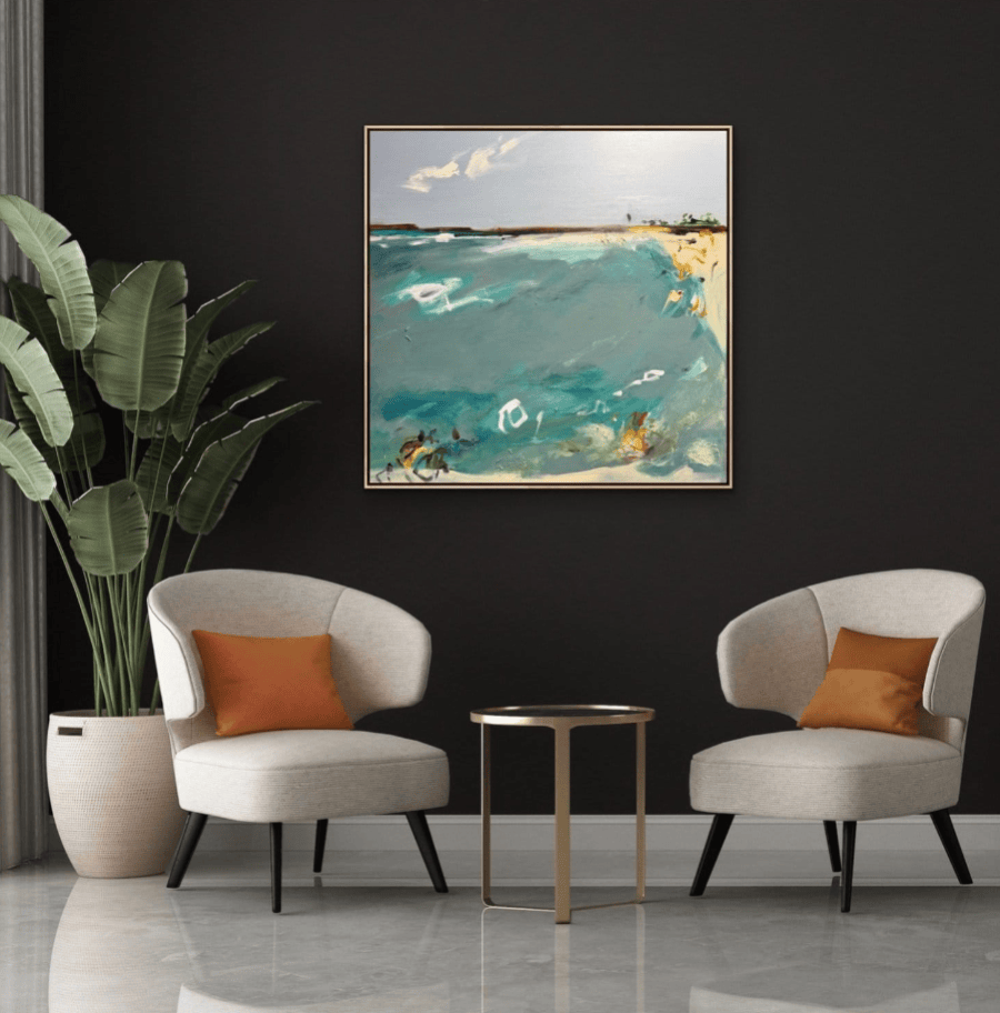 Beachside Azure - Original Art