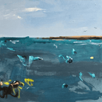Beachside Glimmer - Petite - Original Art