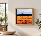 Golden Plain - Original Art-Original Art-Angela Hawkey-Greenhouse Interiors