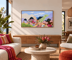 Whimsy Valley - Original Art-Original Art-Angela Hawkey-Greenhouse Interiors