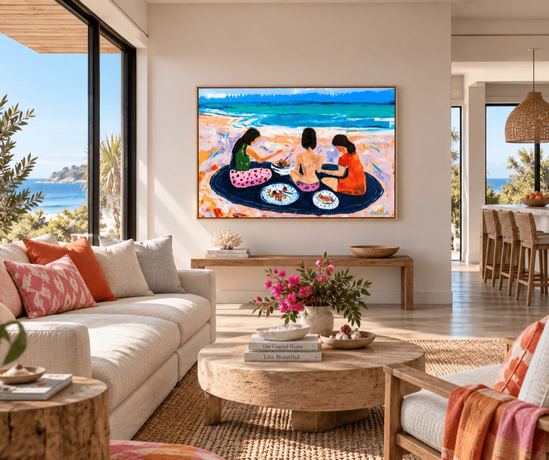 Beach Picnic - Original Art