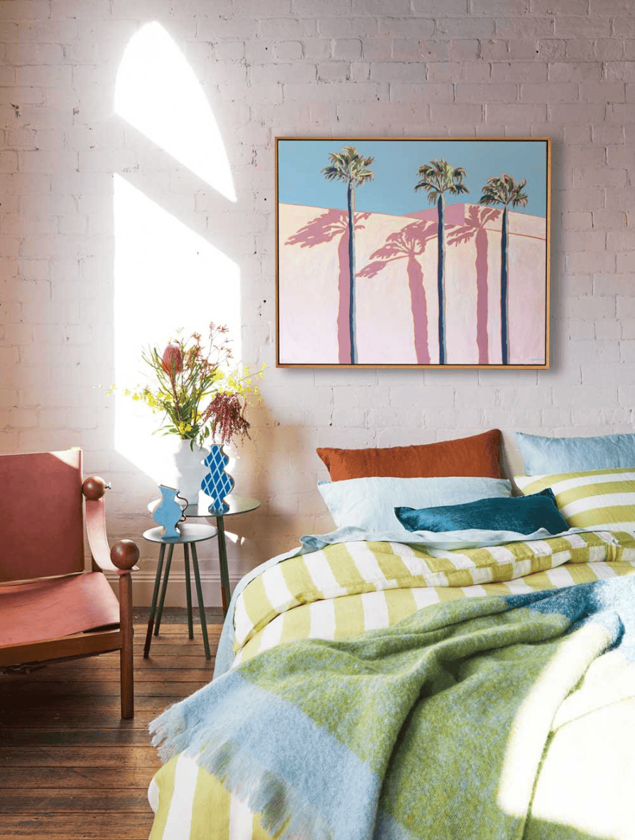 In A Row - Original Artwork-Original Art-Jenni Tuulia Siltala-Greenhouse Interiors